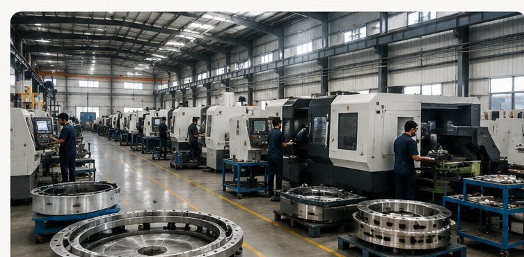 Mono Layer Film Plant Air Rings on machining line