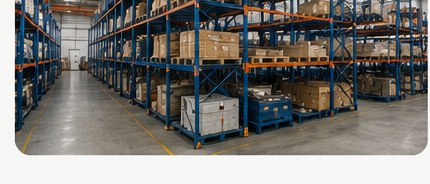 Liner Bags in warehouse storage